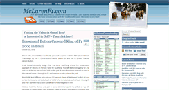 Desktop Screenshot of mclarenf1.com