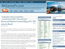 Tablet Screenshot of mclarenf1.com